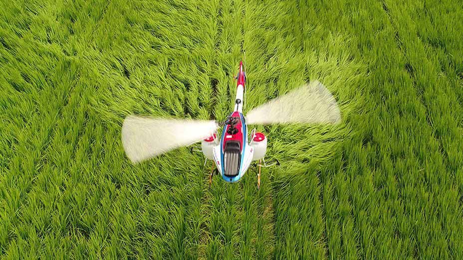 産業用無人ヘリコプター ヤマハ 農業 防除 散布